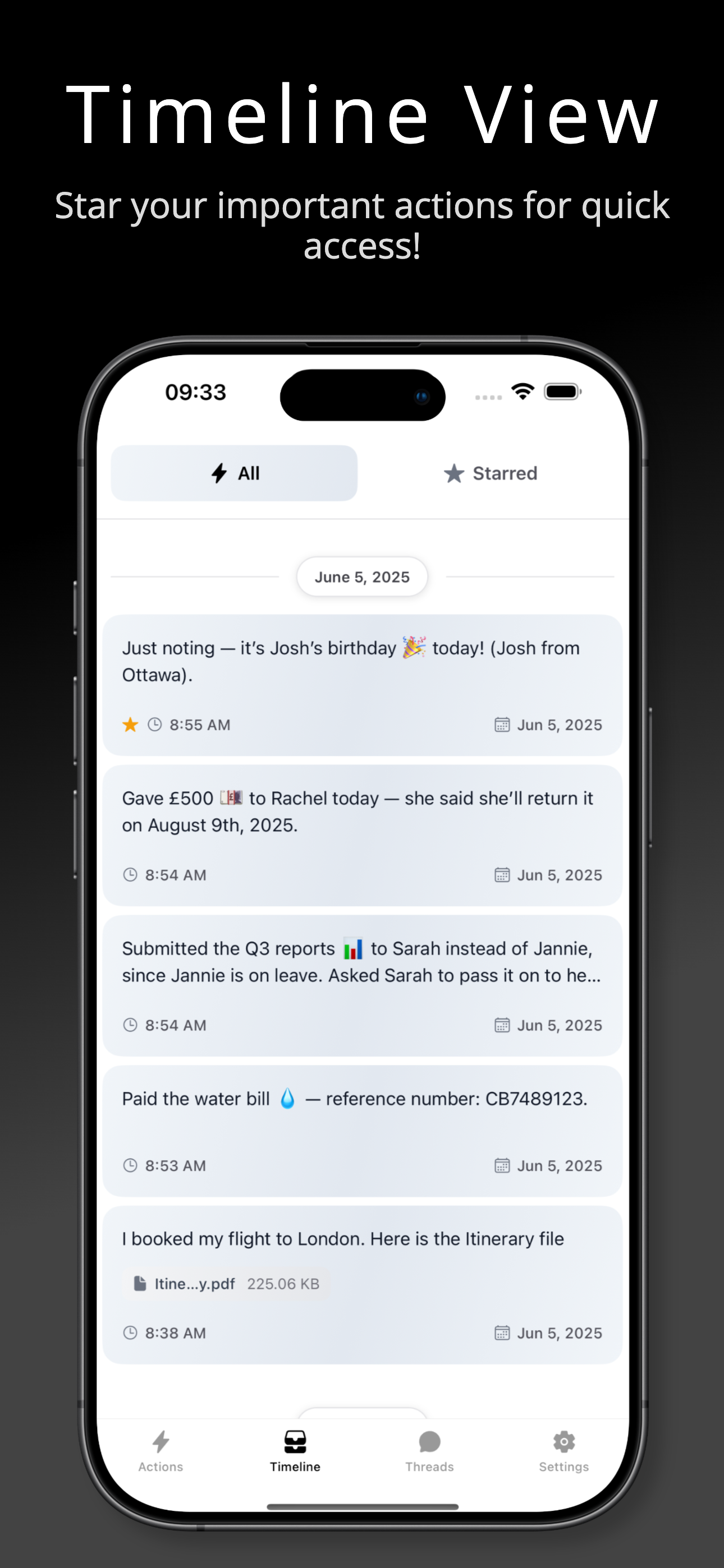 Glancer iOS App Screenshot 4